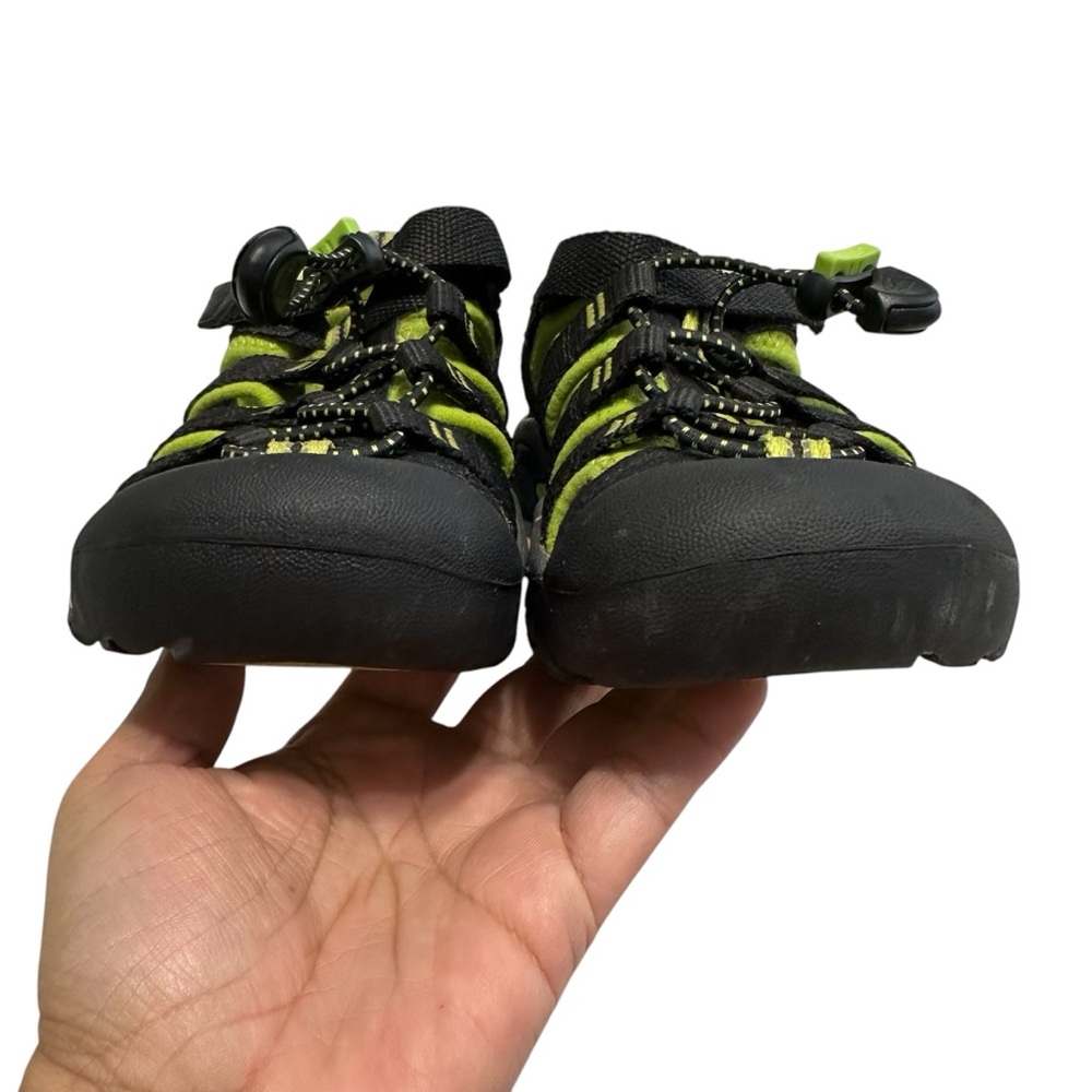 Keen Newport H2 Kid’s Outdoor Sandals In Green/Black Sz.13 Gorpcore Hiking - Picture 4 of 8